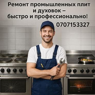 Ремонт плит Бишкек 
ремонт промышленных духовок