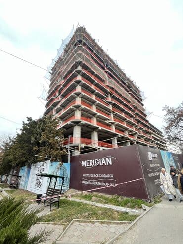 купить квартиру в токмаке: 1 комната, 55 м², 11 этаж, ПСО (под самоотделку) — 2