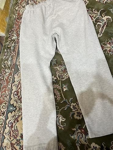 чыптама кыргыз: Серые спортивные штаны Essentials Fear of God. - Прямой крой, средняя — 3