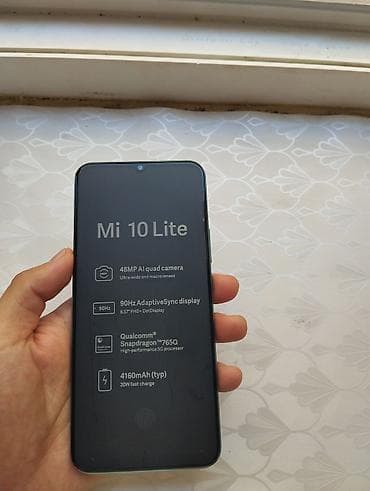 Xiaomi, Mi 10 Lite 5G, Б/у, 128 ГБ, цвет - Зеленый, 2 SIM