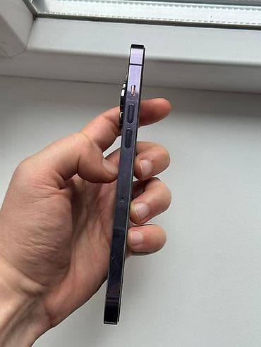 apple watch 9 серия: IPhone 14 Pro Max, Б/у, 256 ГБ, Deep Purple, Защитное стекло, Чехол, Коробка, 76 % — 4