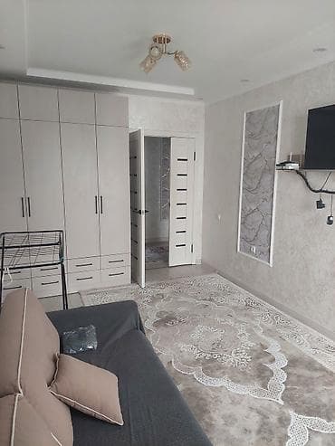 глоба: 2 комнаты, Тунгуч мкр Собственник, Без животных, от 1 года, С мебелью полностью — 5
