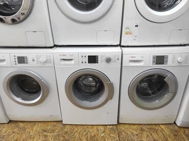 бу стиральные машины автомат в бишкеке: Стиральная машина Bosch, Б/у, Автомат — 6