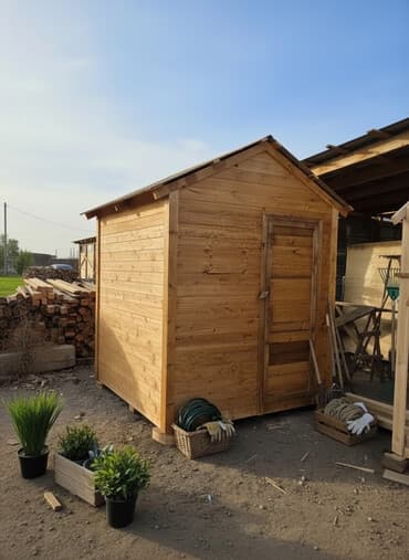 Гараж ижарага берем: Домик размер 2.1/2.10 — 1