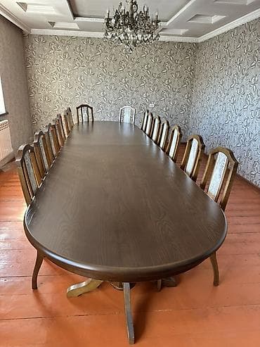 столы пуфики: Стол и стул для зала, Б/у, Самовывоз — 2