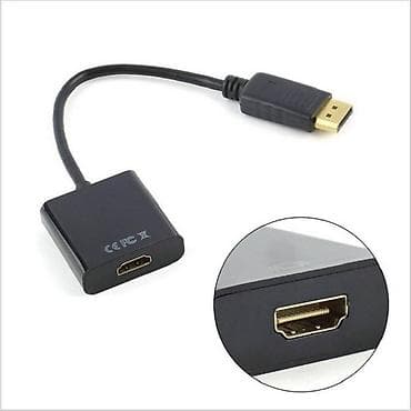 Адаптер / переходник DP (male) - HDMI (female) Black