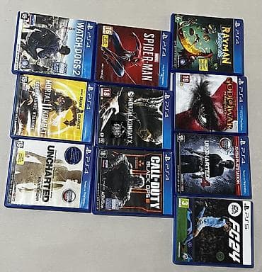 Коллекция дисков для PlayStation PS4 и PS5. - PS5: EA Sports FC 24 - at lalafo.kg Коллекция дисков для PlayStation PS4 и PS5. - PS5: EA Sports FC 24 -