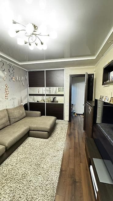 квартира 5 мкр: 2 комнаты, 44 м², 104 серия, 1 этаж, Евроремонт — 1