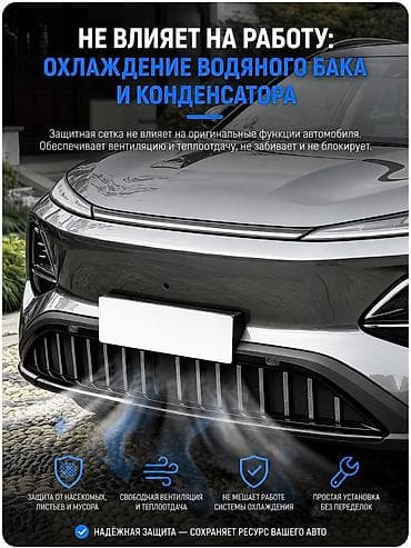 защита радиатора: Защитная сетка переднего бампера Changan Q05 (2026) Оригинальная — 4