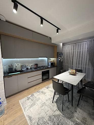 квартиры 10 мкр: 2 комнаты, 70 м², Джал мкр (в т.ч. Верхний, Нижний, Средний) Элитка, 10 этаж, Дизайнерский ремонт — 1