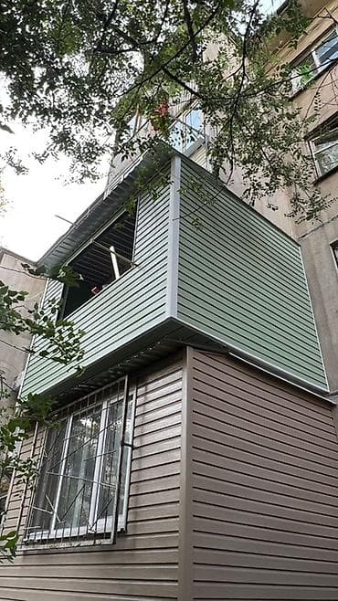 мастер окон: Обшивка балконов и фасадов сайдингом - Профессиональная облицовка — 4