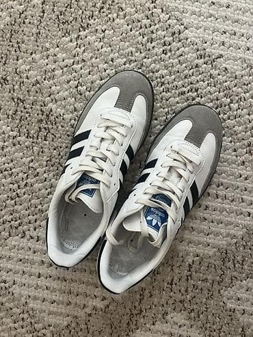 Личные вещи: Мужские кроссовки, 40, Adidas, Б/у, цвет - Белый, Платная доставка, Самовывоз — 1