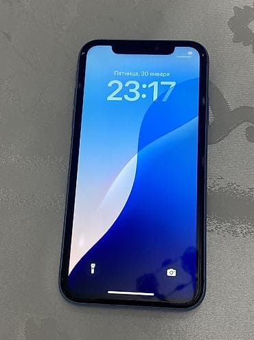IPhone Xr, Б/у, 128 ГБ, Синий, Защитное стекло, Чехол, 79 % at lalafo.kg IPhone Xr, Б/у, 128 ГБ, Синий, Защитное стекло, Чехол, 79 %