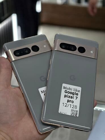 Чынгыз Эркинбеков: Google Pixel 7 Pro, Б/у, 128 ГБ, цвет - Зеленый, 2 SIM