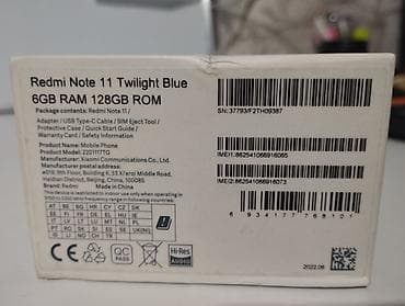 iphone 8 plus 128gb: Redmi, Redmi Note 11, Б/у, 128 ГБ, цвет - Голубой, 1 SIM, 2 SIM, eSIM — 4