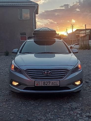 Транспорт: Hyundai Sonata: 2016 г., 2 л, Автомат, Газ, Седан — 10