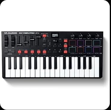 караоке апарат: M-Audio Oxygen Pro Mini — компактный USB/MIDI-контроллер для — 1