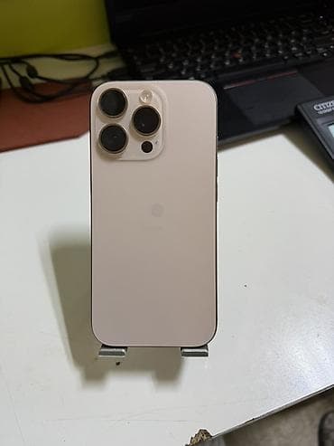 Poco: IPhone 16 Pro, 256 ГБ, Desert Titanium, 86 % — 1