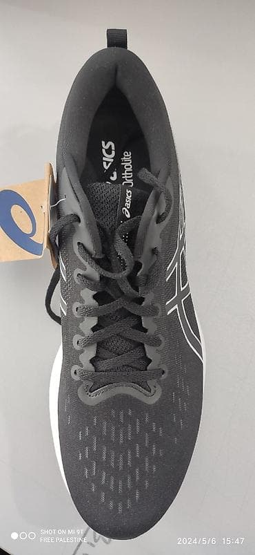 lining оригинал: Мужские кроссовки, 46, 47, Asics, Новый, цвет - Черный, Самовывоз — 5