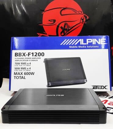 Башка аудиотехника: ALPINE BBX-F1200. Этот новый усилитель BBX предаставляет вам качество — 1