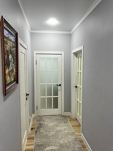 стекляный: Кухонный гарнитур, цвет - Серый, Дерево — 5