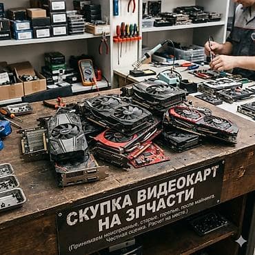 ремонт асиков: Скупка видеокарт на запчасти - Принимаем любые модели: игровые — 1
