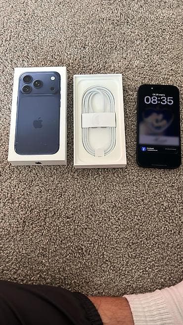 macbook 2016: IPhone 17 Pro, Б/у, 256 ГБ, Черный, Коробка, 100 % — 6