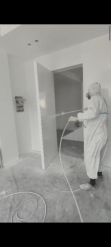 безвоздушная покраска аппарат: Покраска стен, На водной основе, 3-5 лет опыта — 9