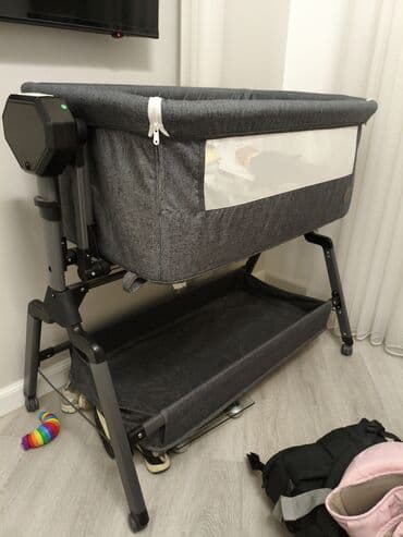 Люлька кровать,авто качание от пульта и кнопок,мелодии( можно