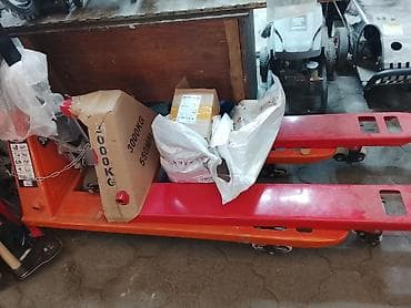 Ручная гидравлическая тележка (рохля) - Грузоподъёмность: 3000 кг