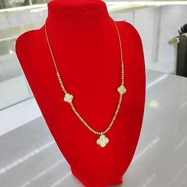 van cleef цены: Серебряное Колье Ванклиф Серебро напыление жёлтое золото 925 пробы — 5