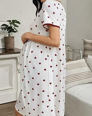 dance: Ночная сорочка для беременных и кормящих💥 хлопок 100% (650сом) дешевле — 2