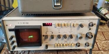 Измеритель АЧХ Х1-50. Предназначен для исследования и настройки АЧХ