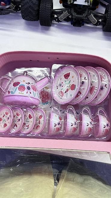 кружки чайные: Детский чайный набор AQZ TOYS, 15 предметов - Возраст: 3+ - — 2