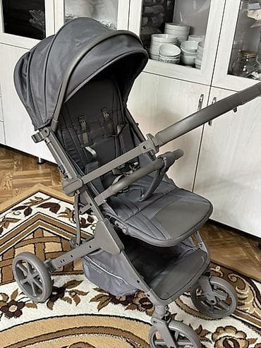 Балдар дүйнөсү: Прогулочная коляска Kidilo, цвет графит ПРАКТИЧЕСКИ НОВАЯ, без единых — 3