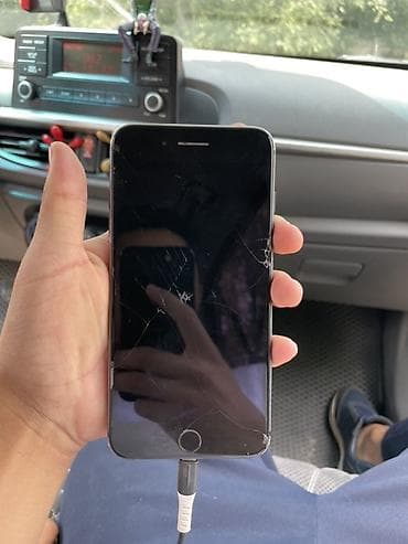 iphone hr: IPhone 8 Plus, Б/у, 64 ГБ, Space Gray, Кабель, 1000 % — 2