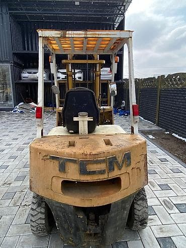 Транспорт: Погрузчик, 1993 г., Колесный, Вилочный — 6