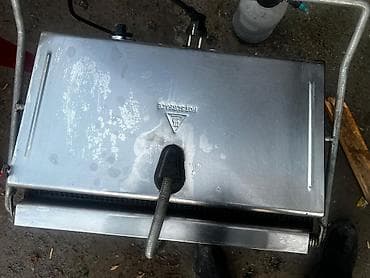 мясной станок: Оборудование для фастфуда: фритюр, грильница и тостер. Газовый — 3