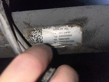 пш метр: Задний Мость Мерседес Бенз спринтер 46:11 меняю 51:13 евро 5 — 3