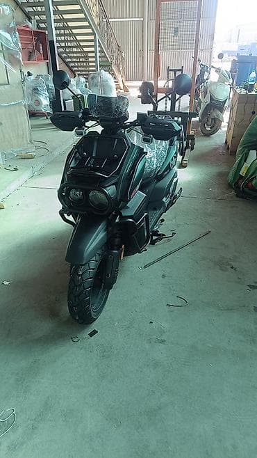 грузовые мотороллер: Скутер GY6 «Tank»/«G5T» (камуфляжно‑зеленый) - Класс — 5