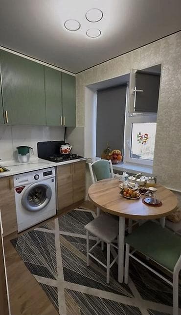 Кыймылсыз мүлк: 3 бөлмө, 58 м², Политех 104-серия, 1 кабат, Дизайнердик оңдоо — 2