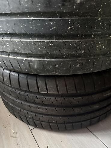 n54: Шины 255 / 40 / R 21, Лето, Б/у, Пара, Франция, Michelin — 2