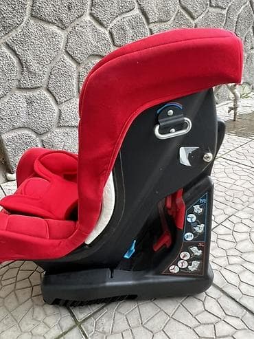 люлька для машины: Автокресло, цвет - Красный, Б/у — 3