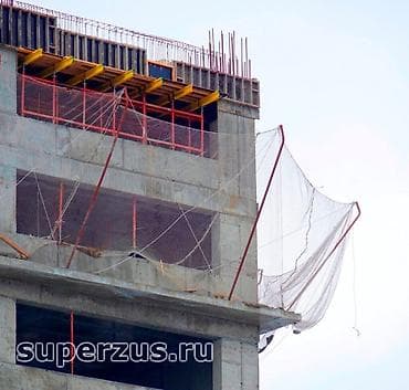 ячейки: Защитно-улавливающие сетка толшина нит 3 мм,ячейка 30мм х 30мм — 3