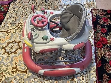 Детские ходунки с игровой панелью - Конструкция «рамка» с широкой