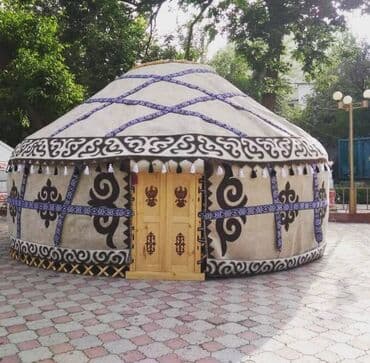 аренда сноуборда бишкек: Боз үйлөрдү ижаралоо, Каркасы Жыгач, 100 баш, Казан, Идиш-аяк, Полу менен — 21