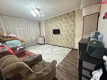 61: 1 комната, 40 м², Аламедин-1 мкр 105 серия, 1 этаж, Косметический ремонт — 3
