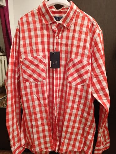 спортивный костюм мужской бишкек: Эркектердин көйнөгү, XL, Жаңы, түсү - Кызыл, Өзү алып кетүү — 2