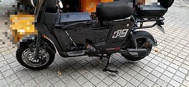 трёхколёсные мопеды: Электроскутер Syuan 009, 2 поколение городской формат с двумя — 2