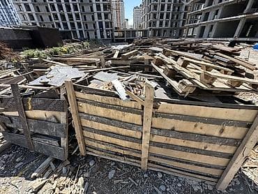 мебельные отходы: Обрезки опалубки/строительный лом из древесины и ламинированной фанеры — 2